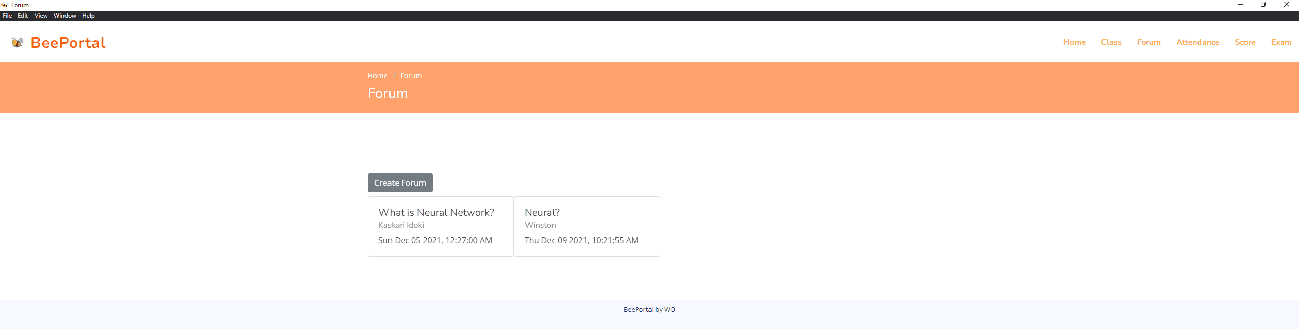 BeePortal image preview